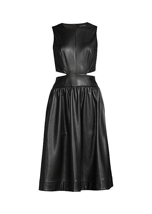 Chic Cut-Out Midi Dress