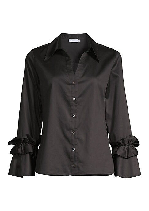 Ruffled Elegance Shirt