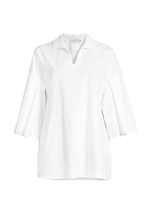 Pleated Cotton Top