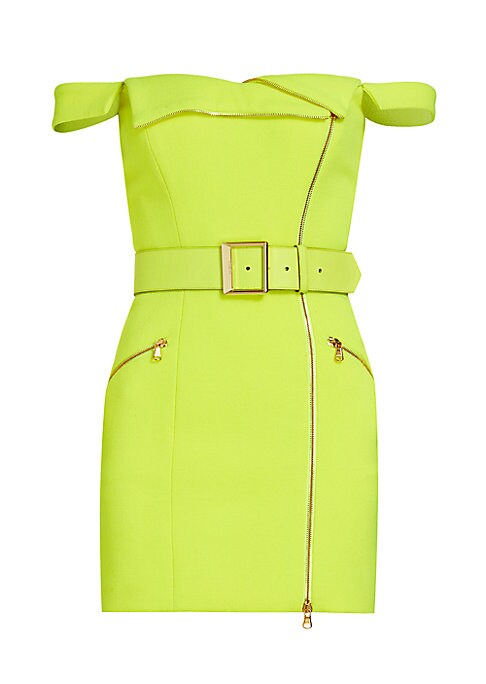 Chic Biker Minidress