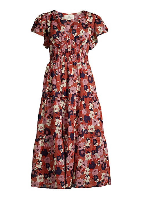 Floral Charm Midi Dress