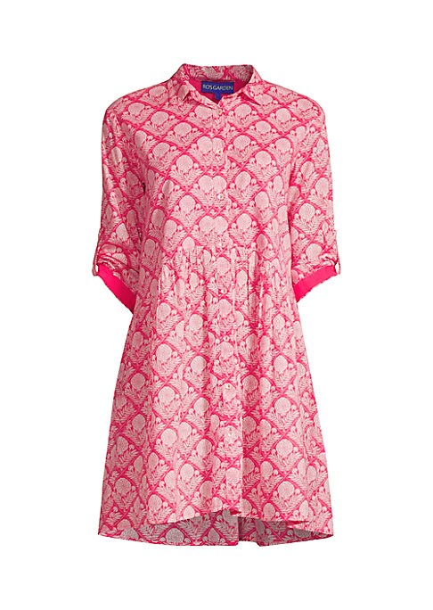 Floral Tiered Cotton Dress