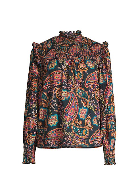 Paisley Charm Top