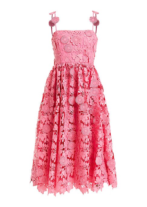 Lace Charm Midi Dress