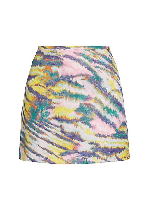 Bold Tiger Mini Skirt