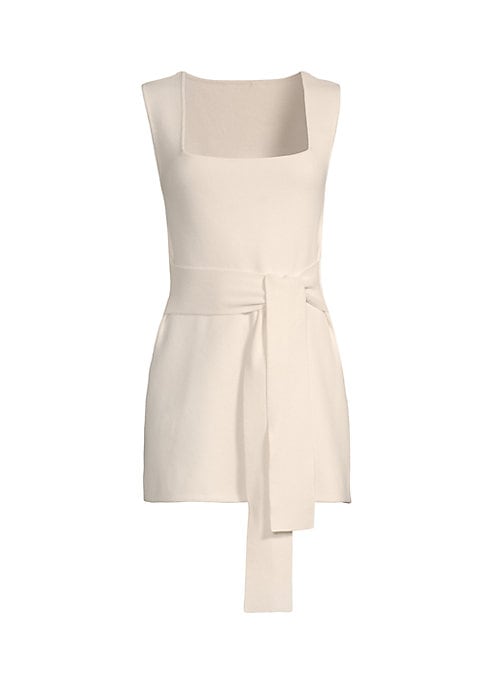 Square Tie-Front Top