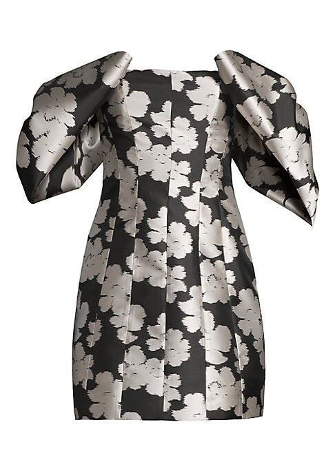 Chic Puff-Sleeve Minidress
