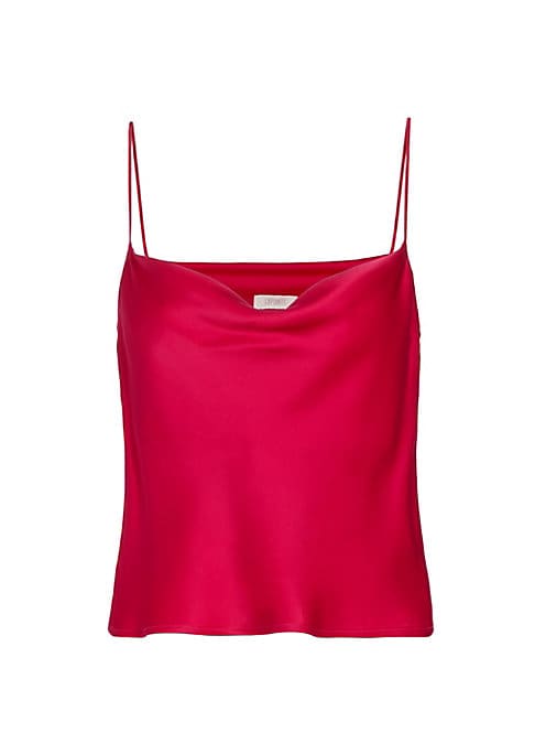 Silky Cowl Neck Camisole