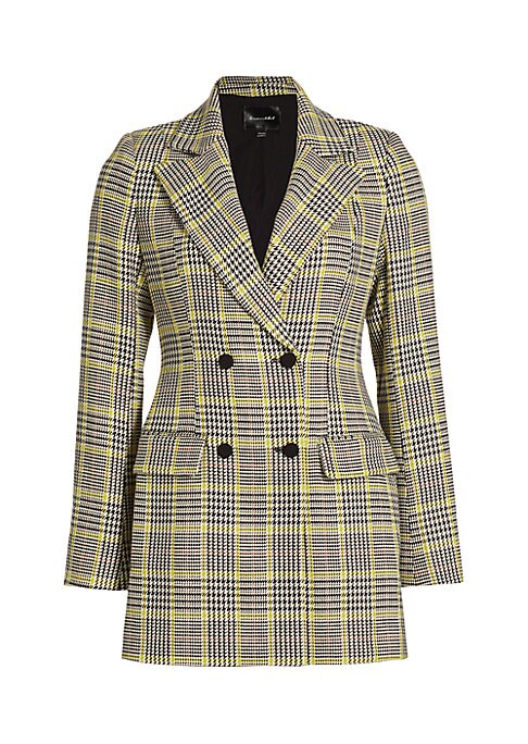 Plaid Suit Mini Dress