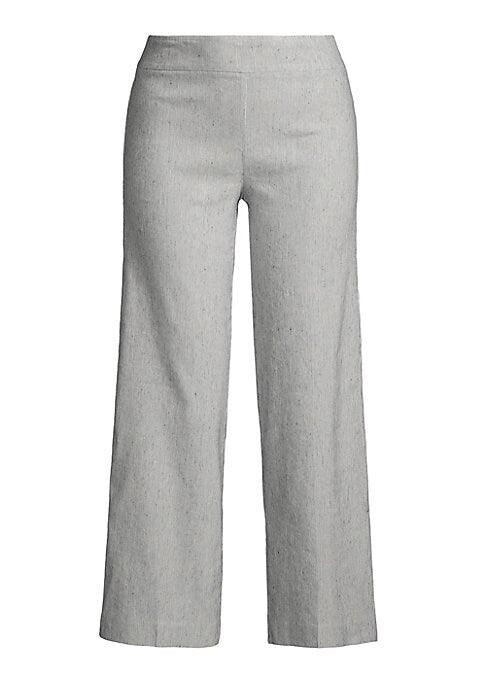 Chic Cropped Linen Pants