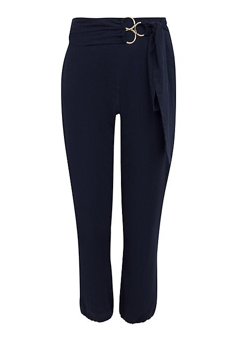 O-Ring Belted Pants
