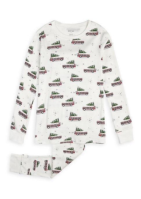 Holiday Wagon Pajama Set