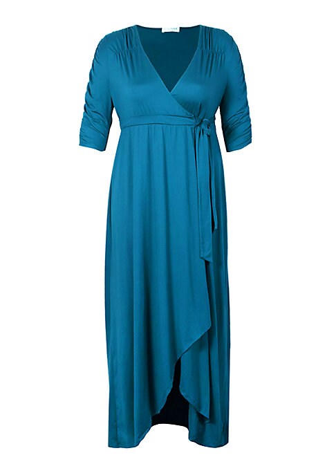 Chic Wrap Maxi Dress