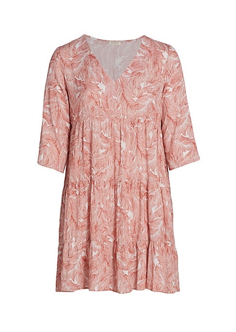 V-Neck Tiered Dress