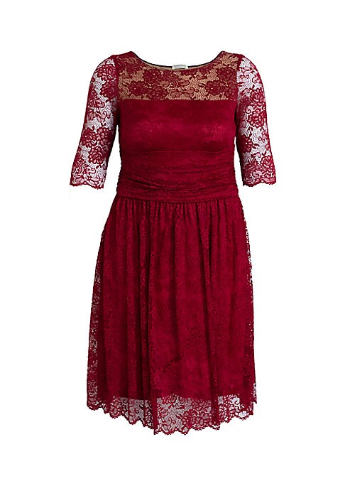 Lace Elegance Cocktail Dress