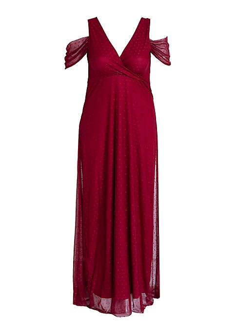 Glamourous Mesh Evening Gown