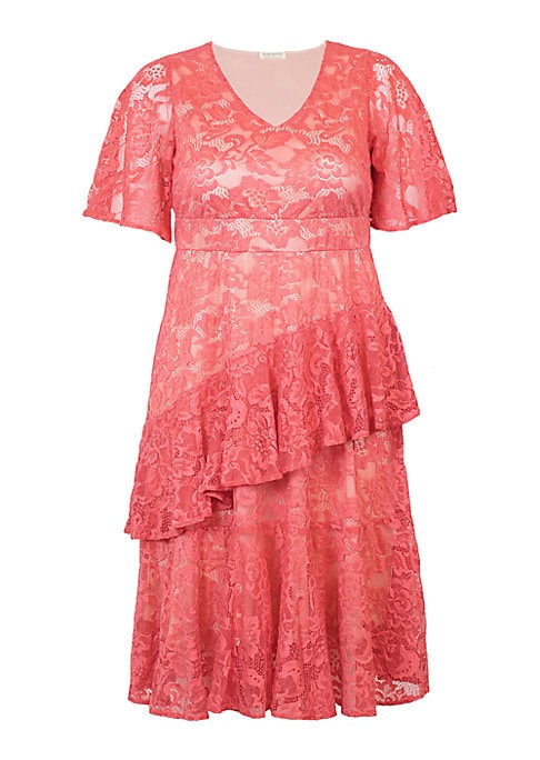 Flirty Lace Cocktail Dress
