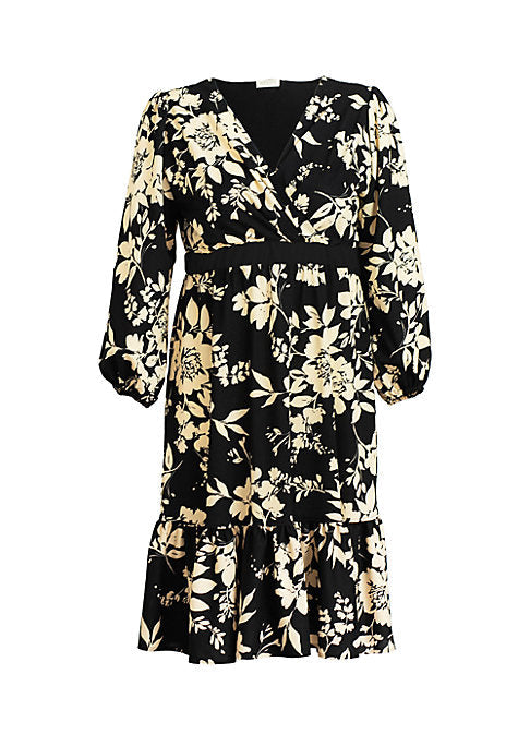 Flattering Flounce Cocktail Dress