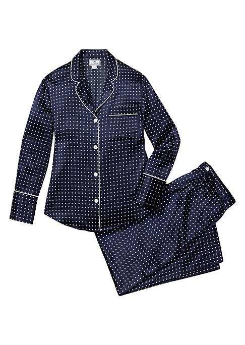 Silk Dot Pajama Set
