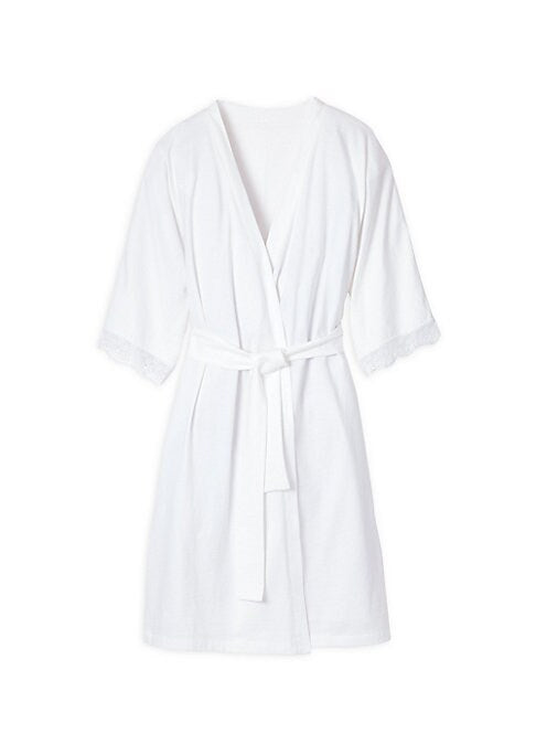 Lace Sleeve Cozy Robe