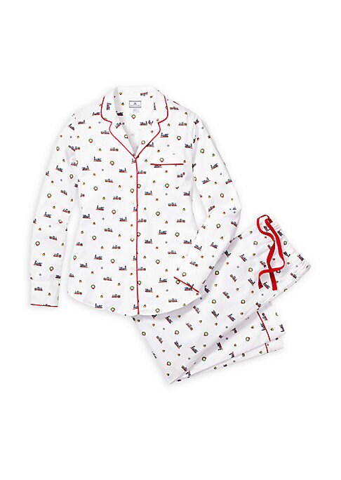 Holiday Train Pajama Set