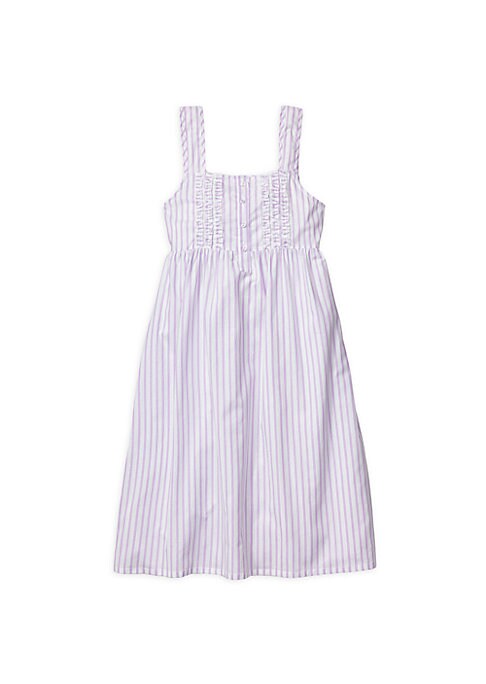 Ruffled Stripe Sleep Dress