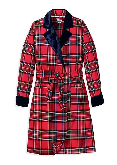 Tartan Velvet Luxe Robe