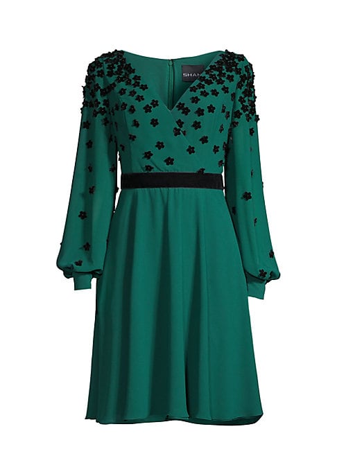 Velvet Florals Dress