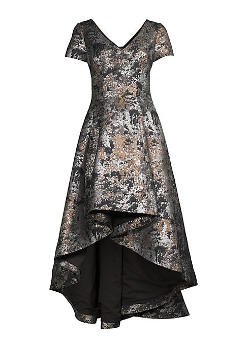 Metallic Elegance Dress