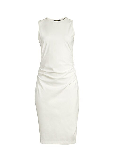 Ruching Elegance Midi Dress
