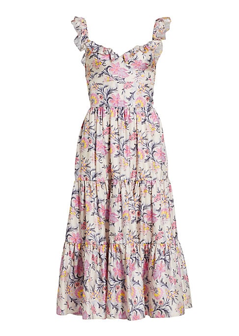 Floral Ruffle Delight Dress