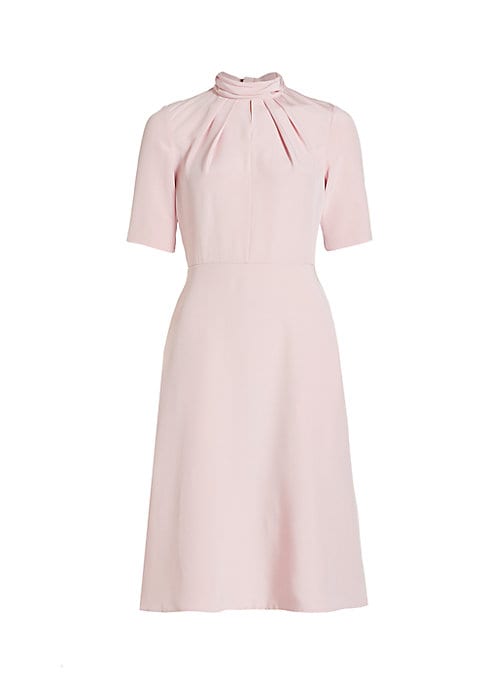 Elegant Silk Midi Dress