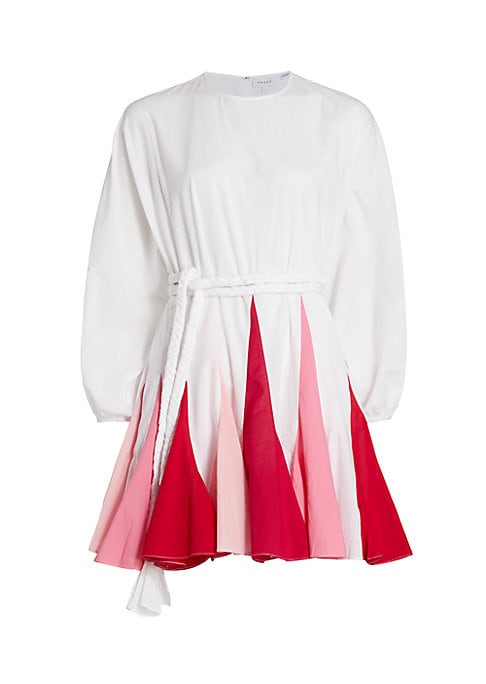 Chic Colorblock Mini Dress