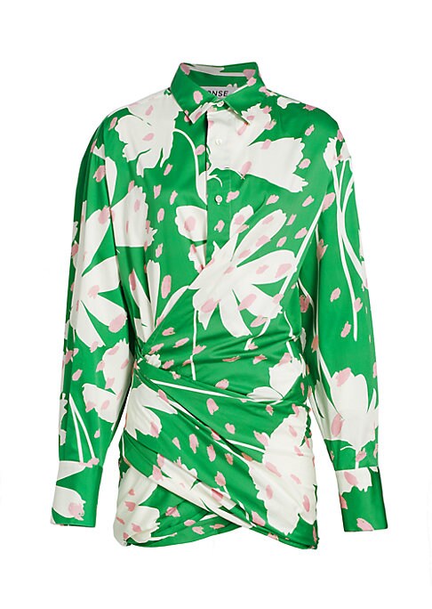 Blooming Wrap Dress