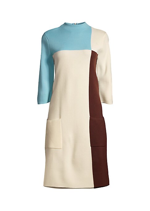 Chic Color Block Dress