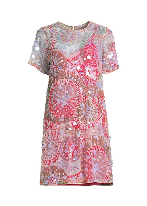Shimmering Shift Dress
