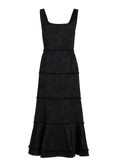Floral Flare Midi Dress