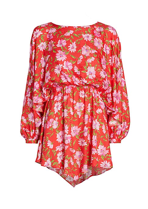 Floral Puff Sleeve Dress