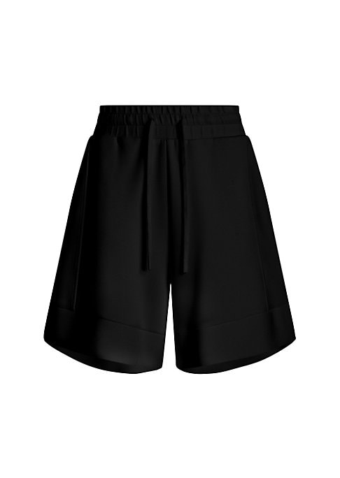 Relaxed Melangé Shorts