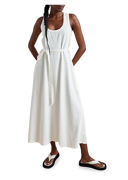 Effortless Belted Maxi Dress