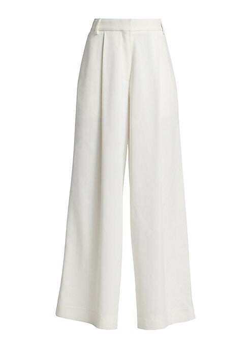 Fluid High-Waist Trousers