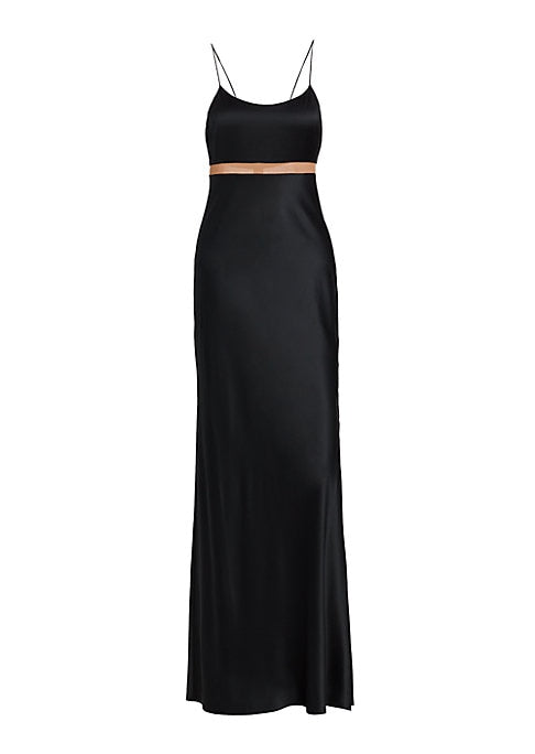 Silky Elegance Gown