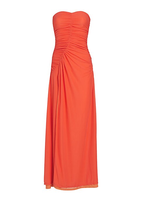 Chic Ruched Maxi Dress