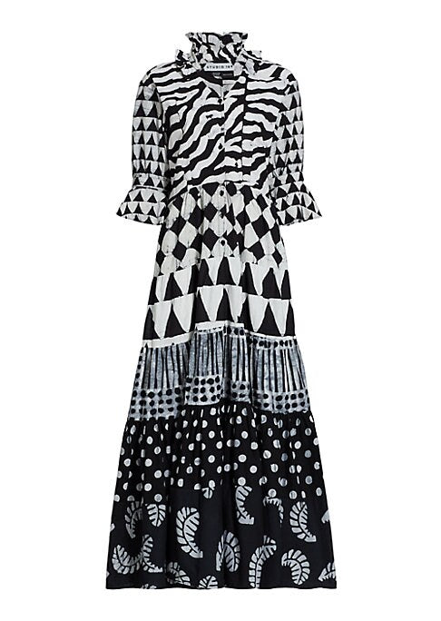 Ruffled Tiered Maxi Dress