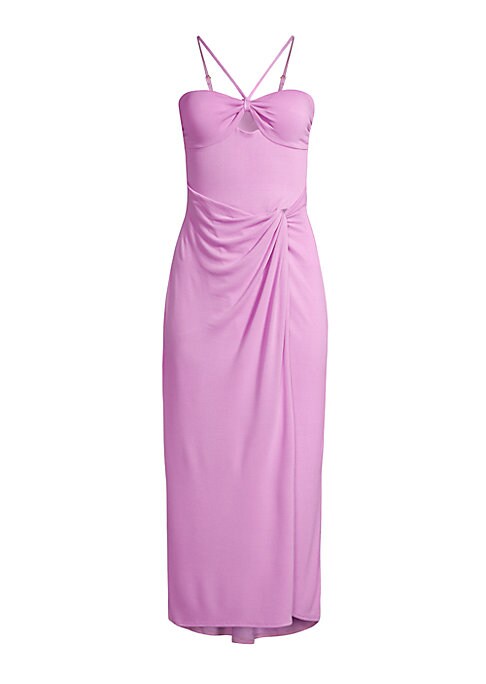 Chic Cut-Out Midi Dress