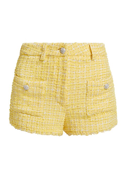 Luxe Tweed Pocket Shorts