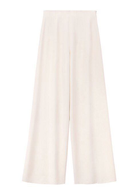 Flowing Wide-Leg Trousers