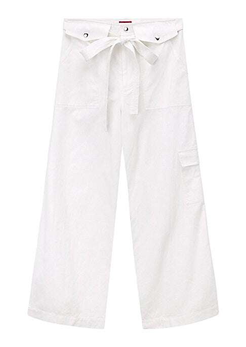 Chic Cotton Wide Pants