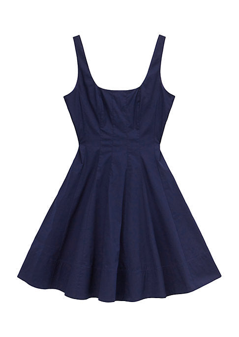 Chic Square Neck Dress