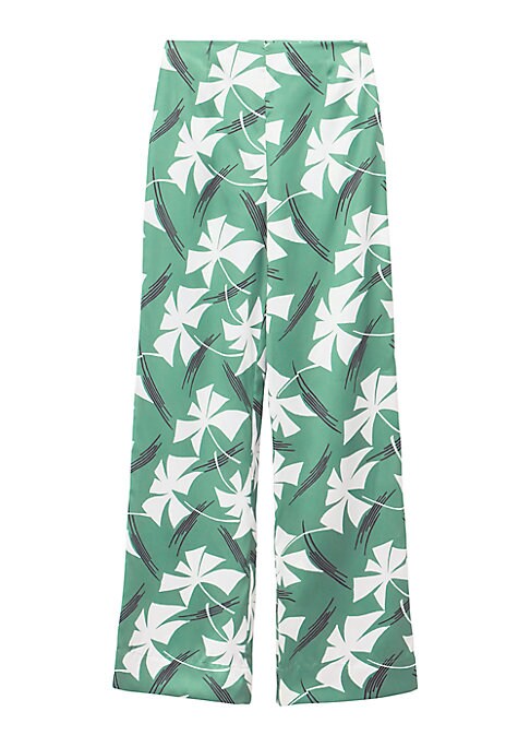 Pinwheel Twill Trousers